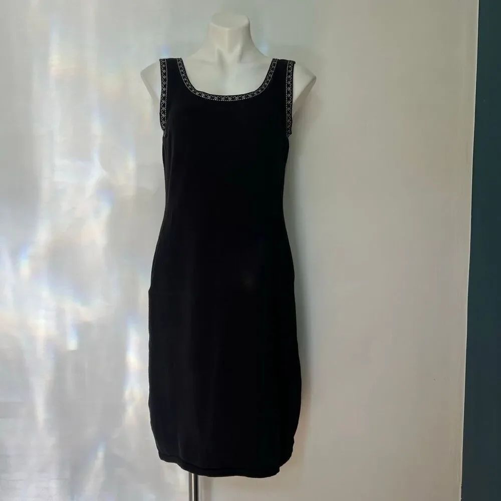 Jones New York Jones Wear Sport 100% cotton knit dress Y2K 00s